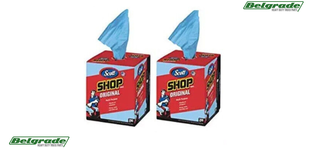 Scott Original Multi-Purpose Shop Towel Boxes, 2 Pack, 200 Sheets Each