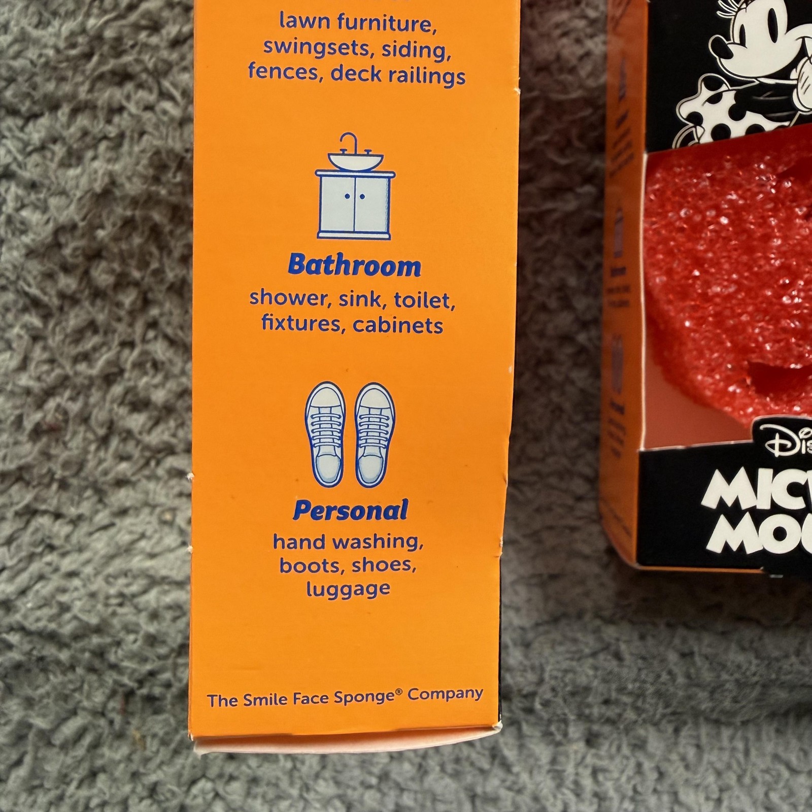Lot of 2 Scrub Daddy Sponge 2 Pack Pink Disney Mickey Mouse Minnie Special Editi
