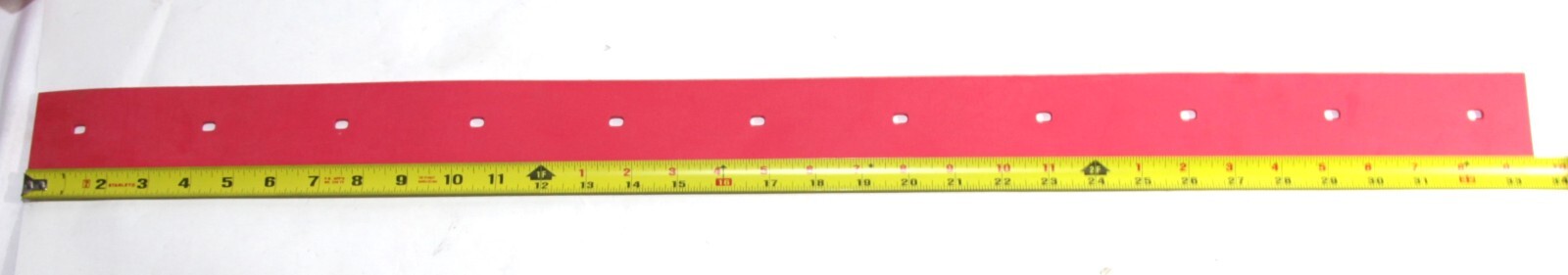 Rubber Squeegee Blade 32.5″/33.5″ Kit forEmotor-MX3Z 300X Floor Scrubber Machine