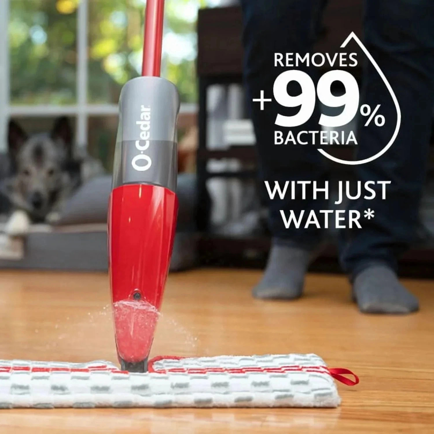 O-Cedar ProMist MAX Microfiber Spray Mop- Fast Shipping- New