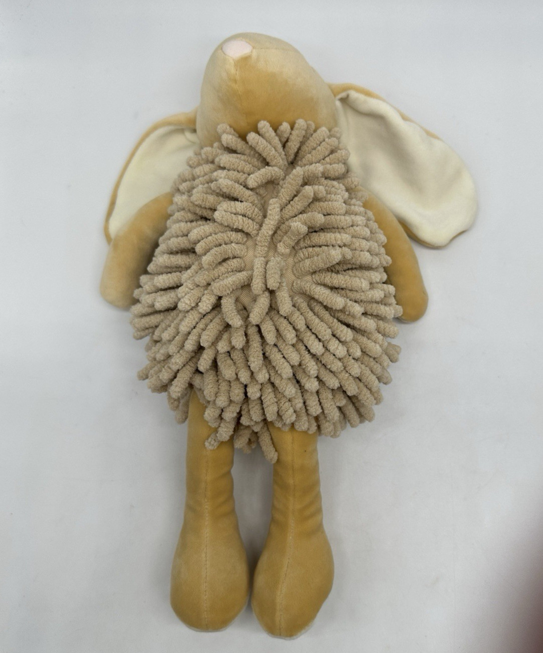 Brown Bunny Rabbit Microfiber Chenille Hand Duster or Kids Animal Plush Toy