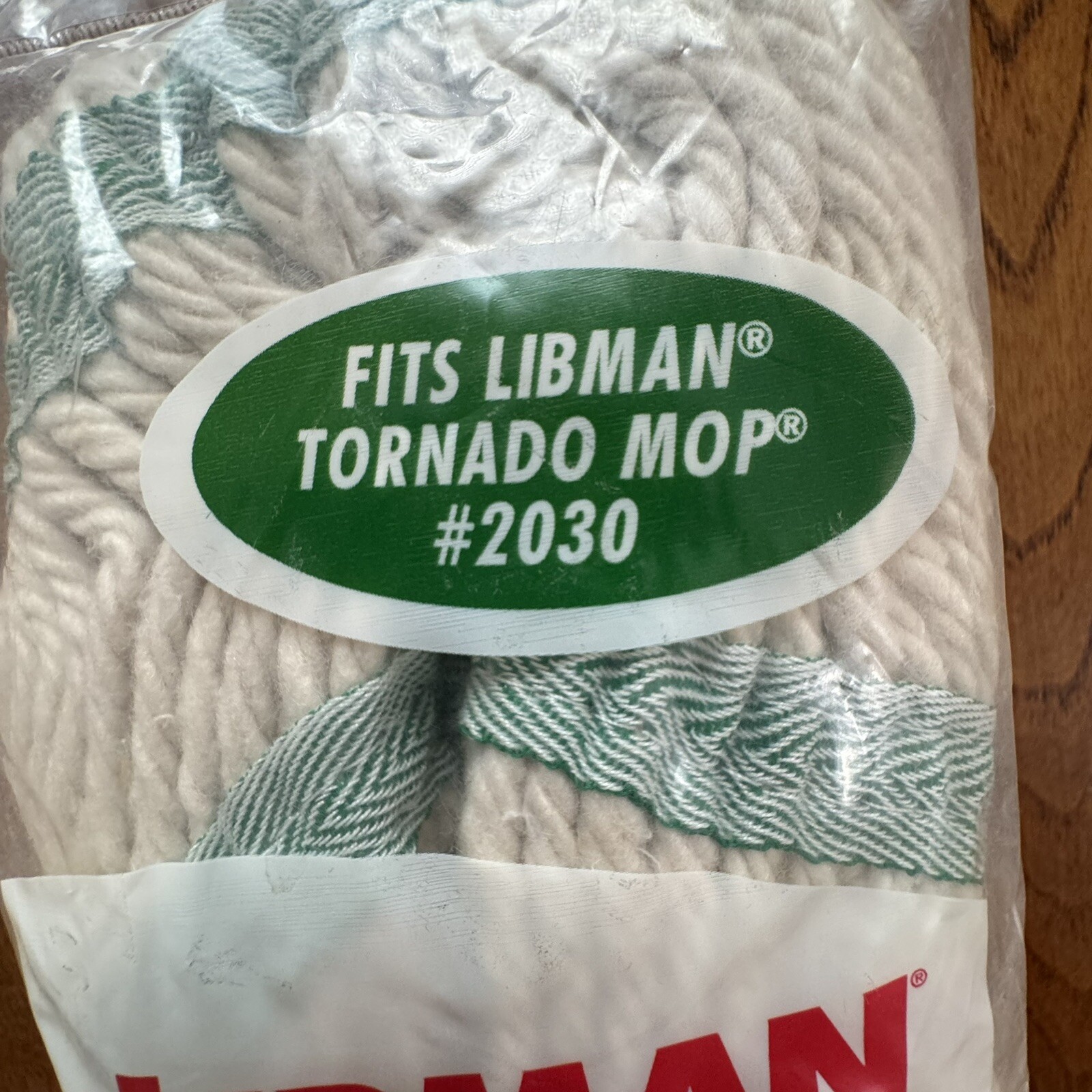 New Libman Mophead Tornado Mop #2030 Cotton Blend