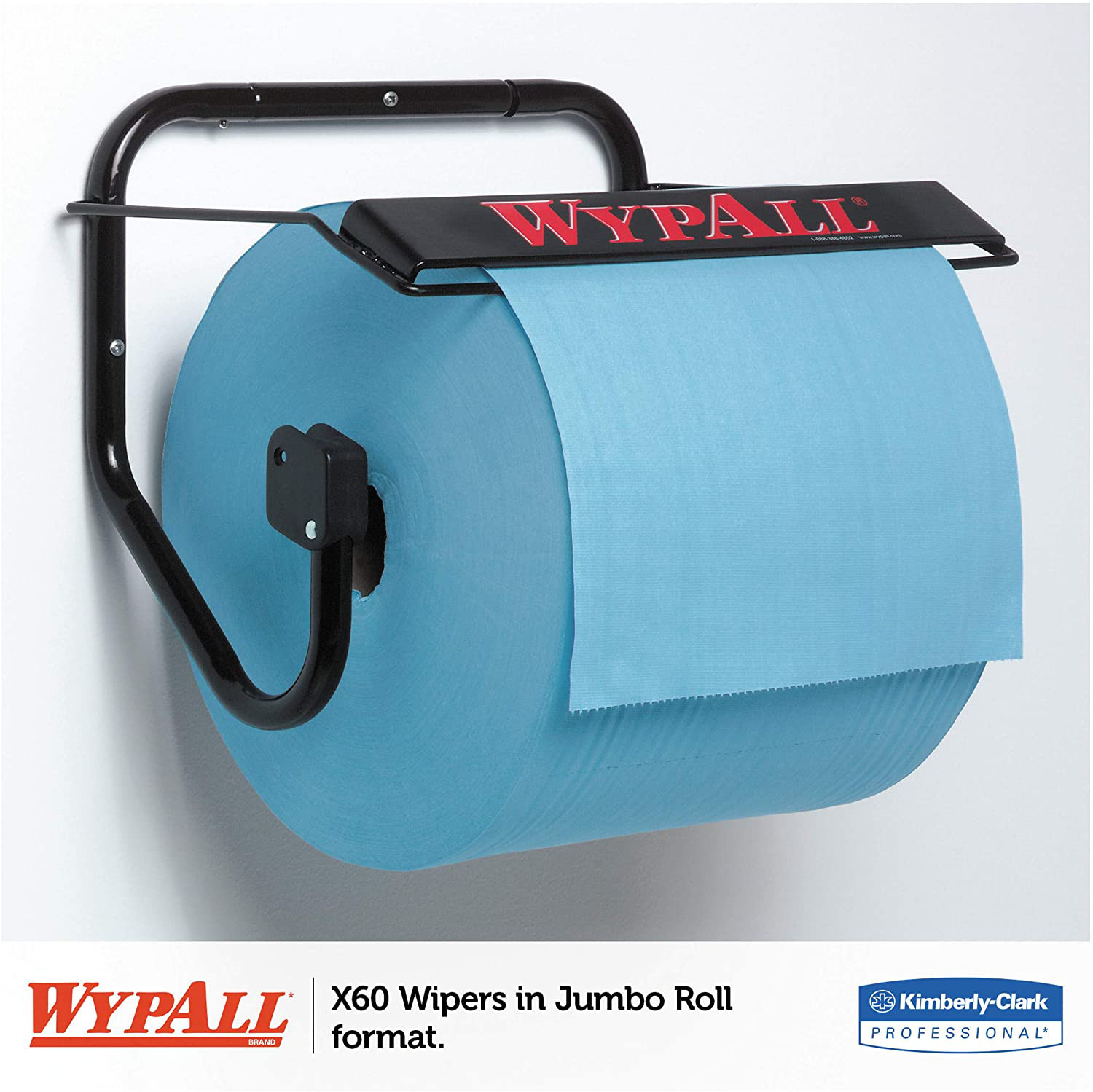 Reusable Cloths Lightweight Wipers Blue Jumbo 1100 Sheets / 1 Roll / Case