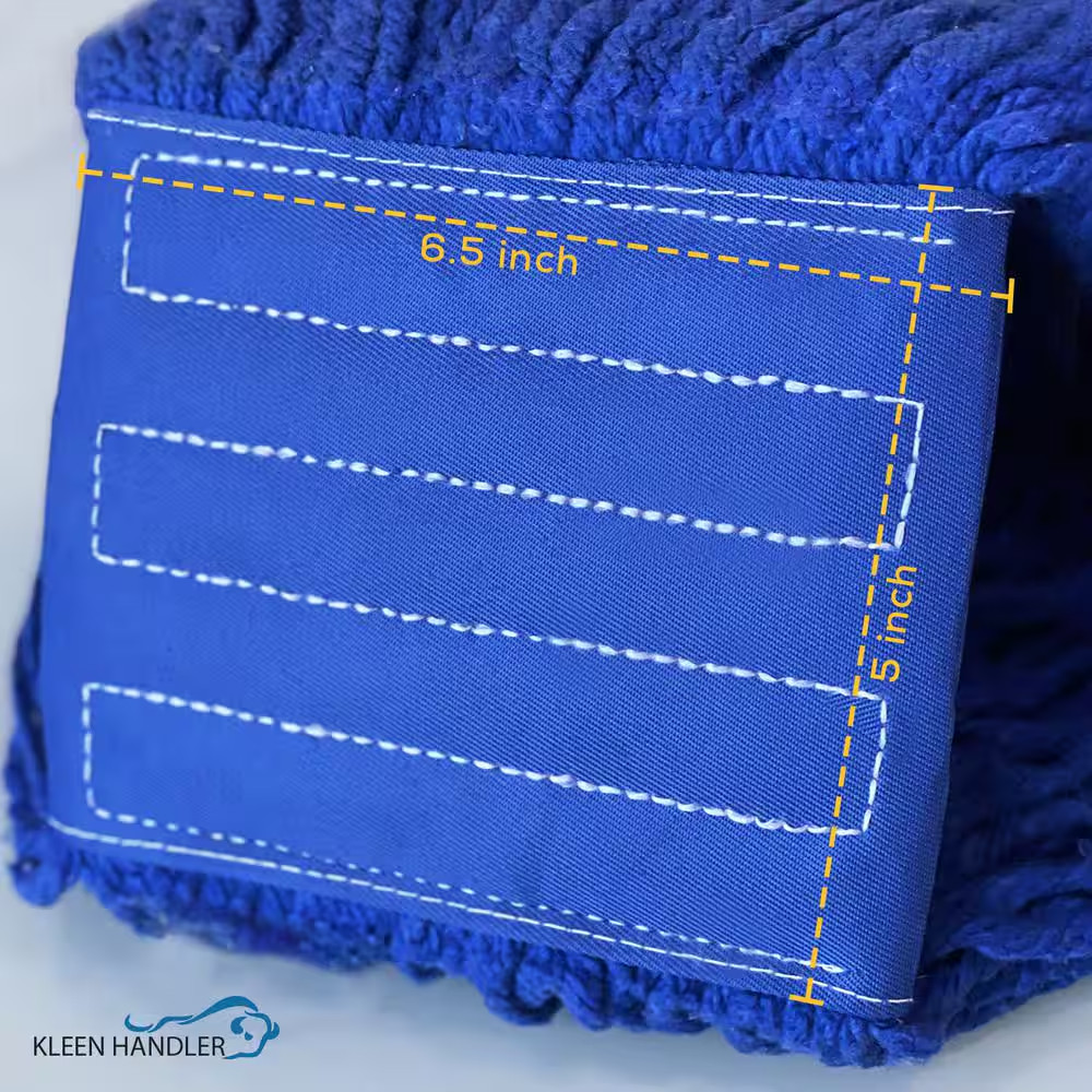 5 In. Loop End Commercial String Mop Blended Mop Head Replacement Refill 32 Oz.