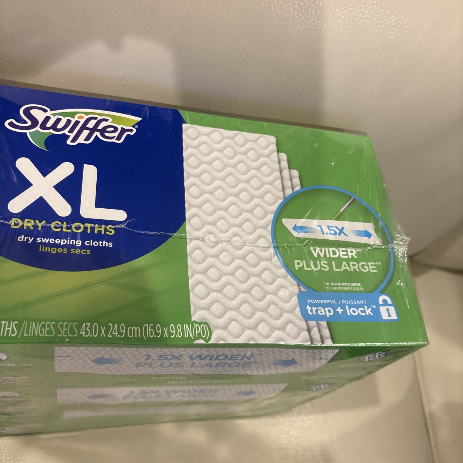 Swiffer Sweeper XL Dry Sweeping Cloths 3 Pack 16 Count Boxes