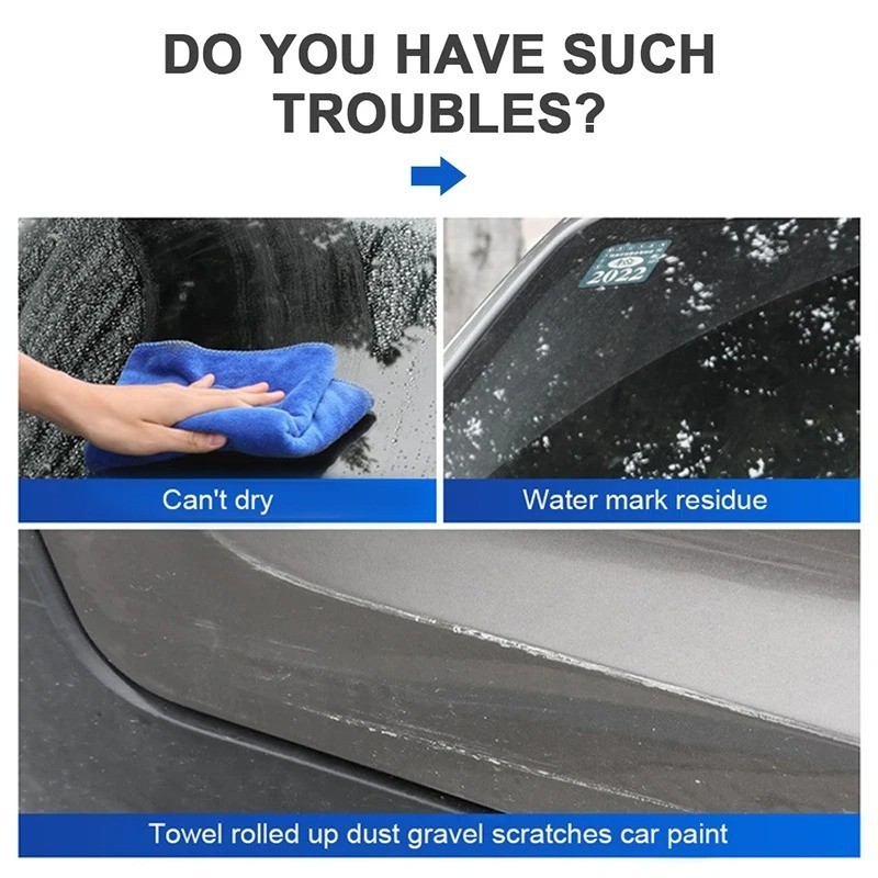 Window Cleaning Squeegee Cleaner Tool Car Body Washing Glass 25cm