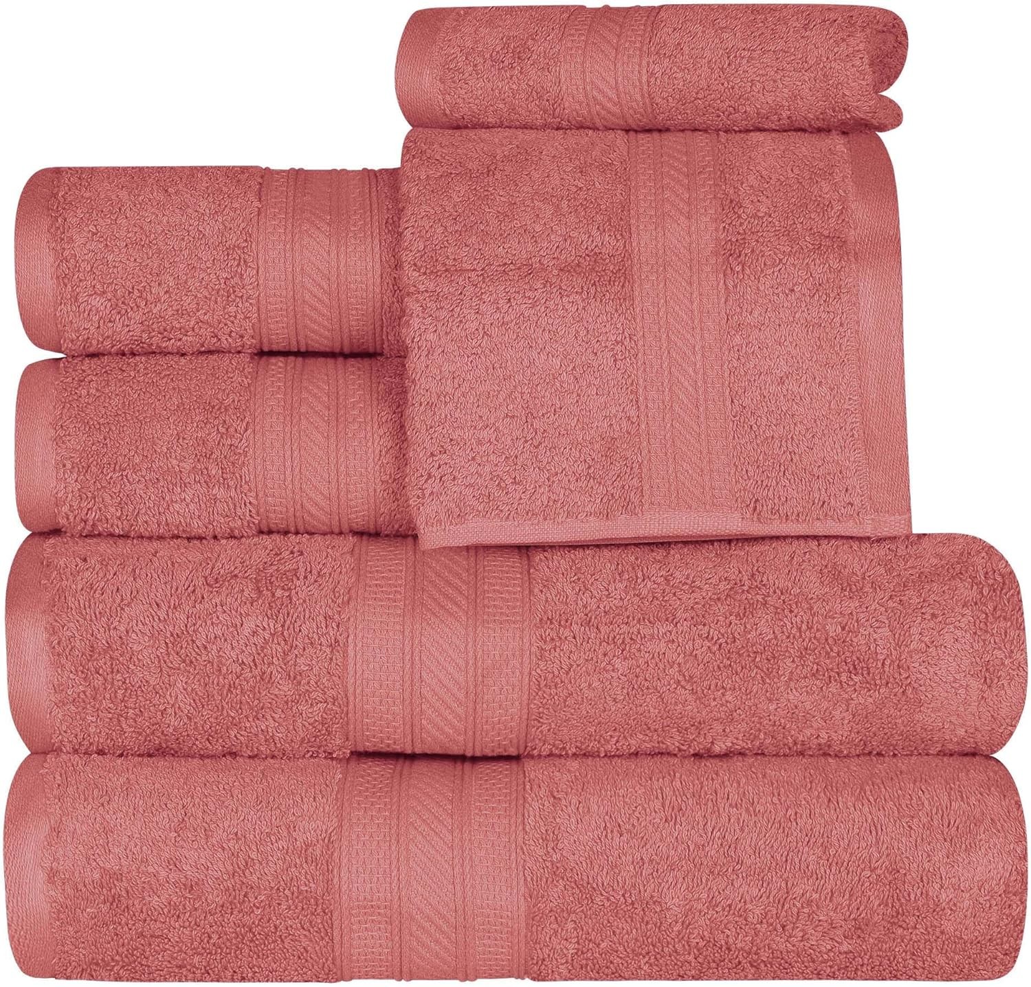 Superior 700 GSM Long Staple 100% Combed Cotton, Durable, Plush and Absorbent