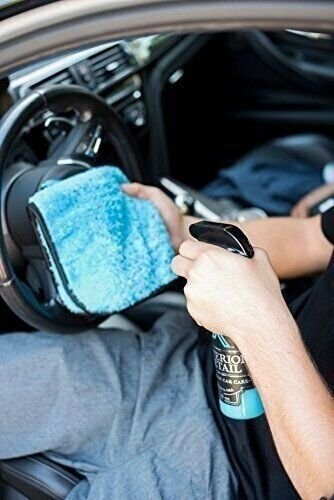 Liquid X Premium Car Care Blue Xtreme Microfiber Detailing Towel 16in x 16in