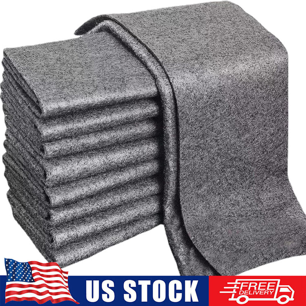 10X Thickened Magic Cleaning Cloth Streak Free Microfiber Cleaning Rag Reusable.
