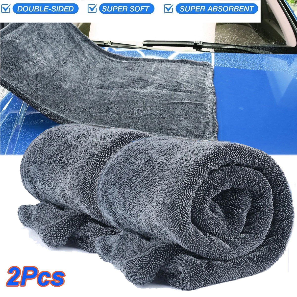 48″ SUV Drying Towel No Wringing 1400GSM Twisting Yarn Microfiber Scratch-Free