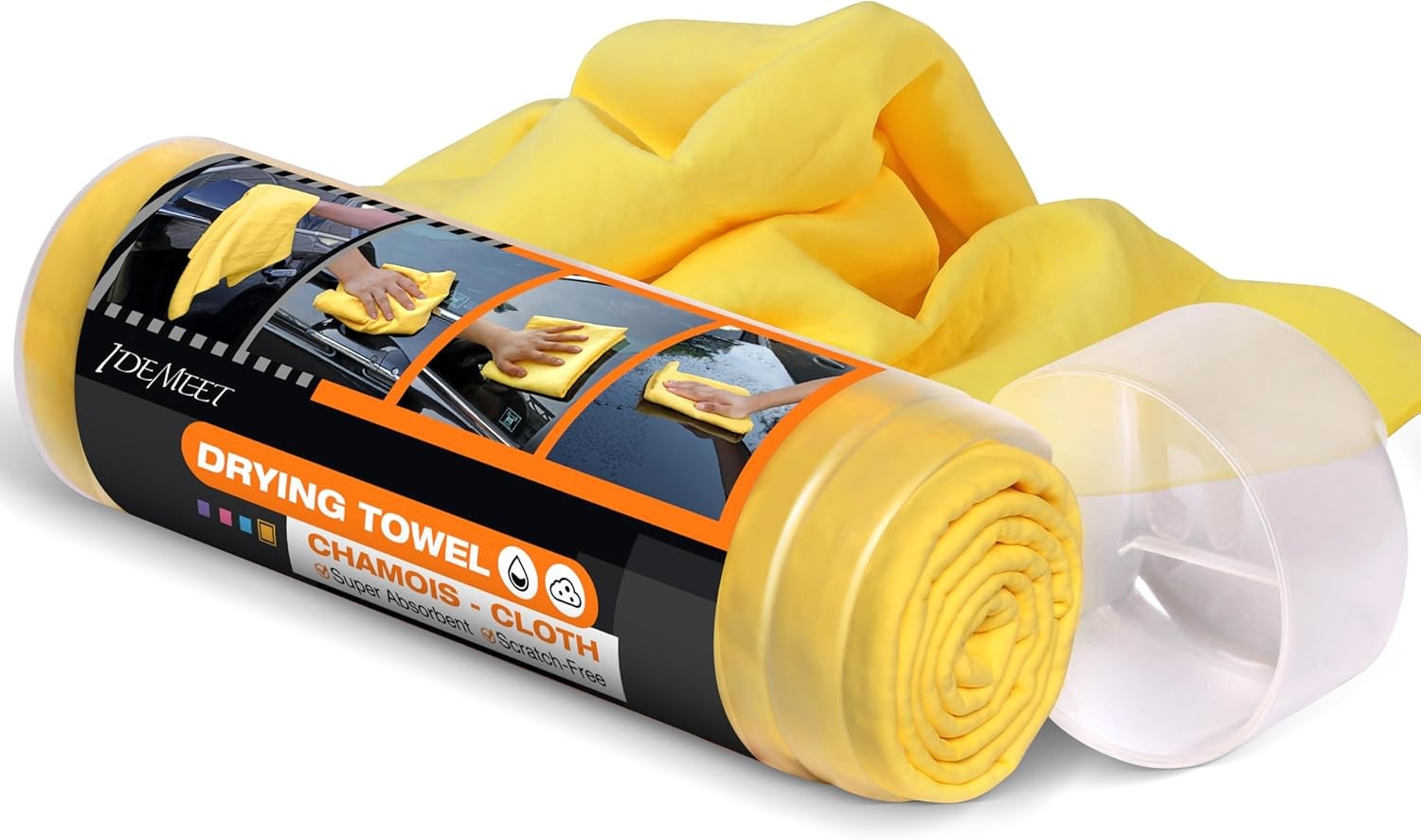 Premium Shammy Towel for Car, Super Absorbent 26″”x17″” Large Car Drying Towel,