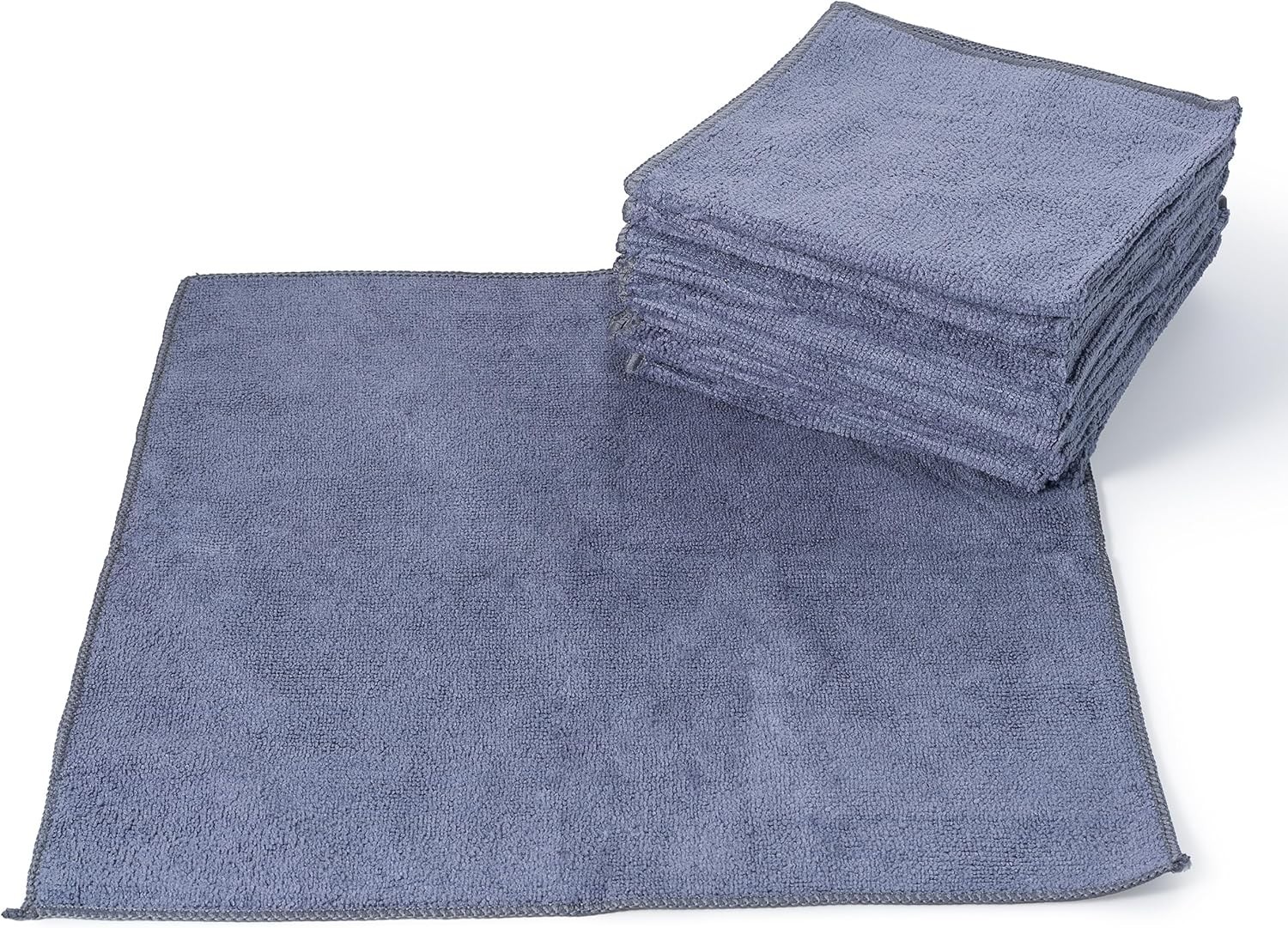 High-Performance Microfiber Cleaning Cloths for Home & Car – 12 Pcs, 1200 Washes
