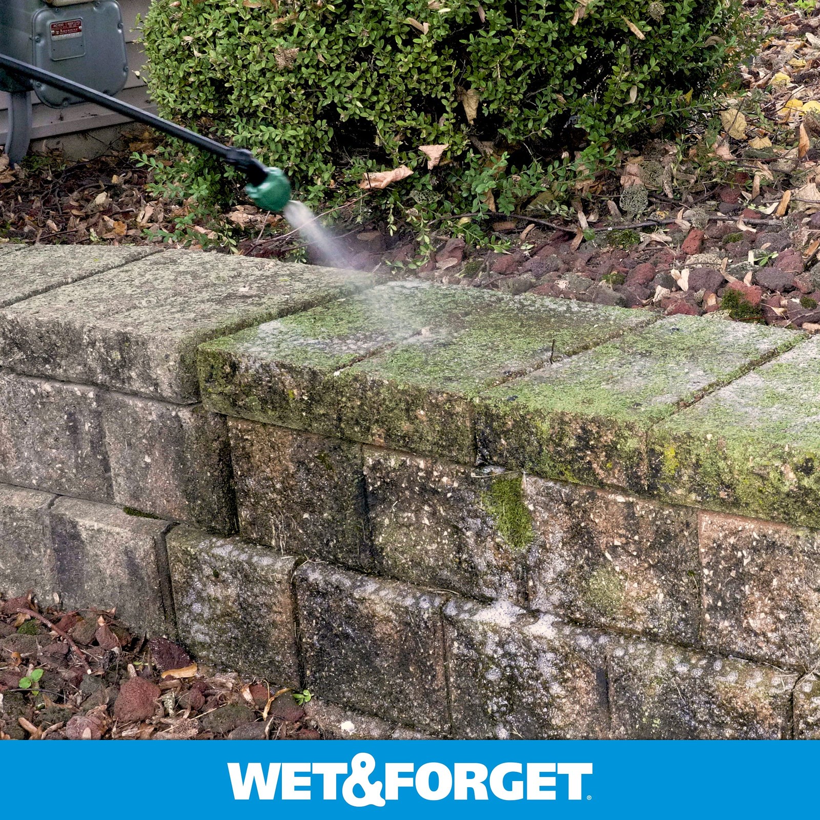 Wet & Forget Moss, Mold, Mildew, & Algae Gallon / 128 oz – Old, Original