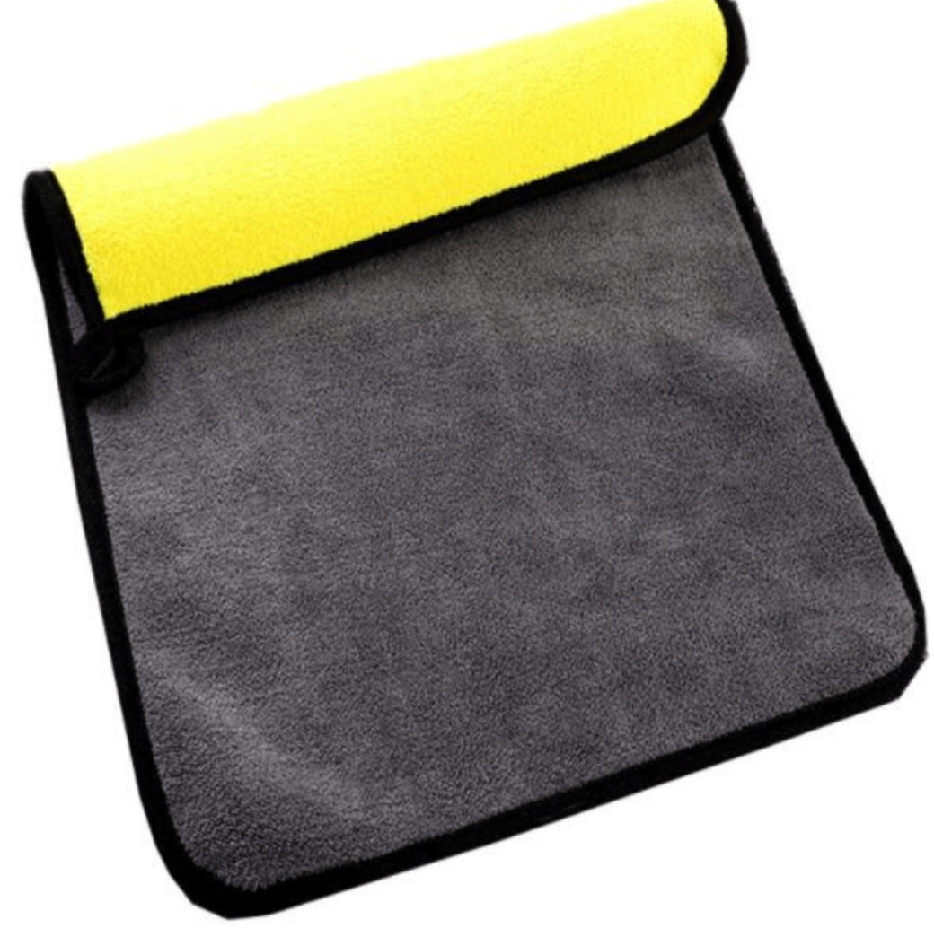Yellow 10X Car Wash Microfiber Towel 24×12” Cleaning Drying Car Care Soft Cloth