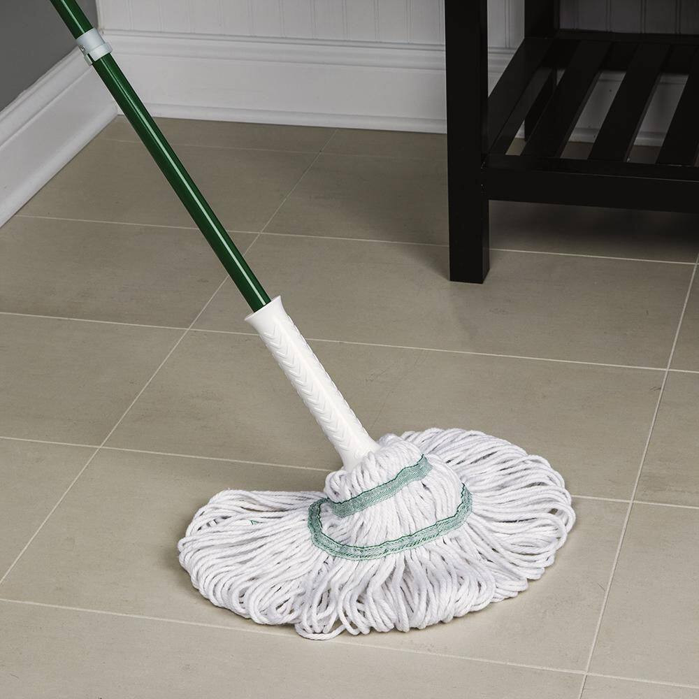 Libman Tornado Mop Refill 2 Pack Cotton Blend Twist Mop Head Washable Reusable
