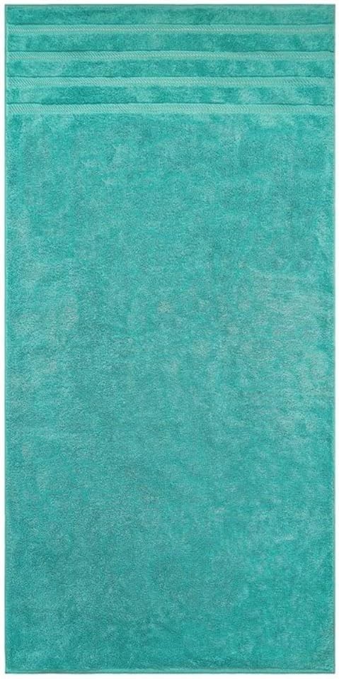 Lightweight Turquoise Stylish 4 Piece Beach Towel Set, Extra Soft Plush, Linen
