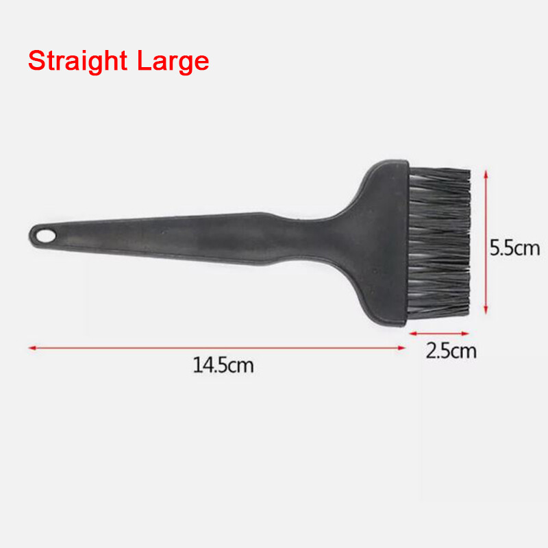 10 Kind Black Plastic Handle ESD Anti-Static Brush For PCB Repair Cleaning New