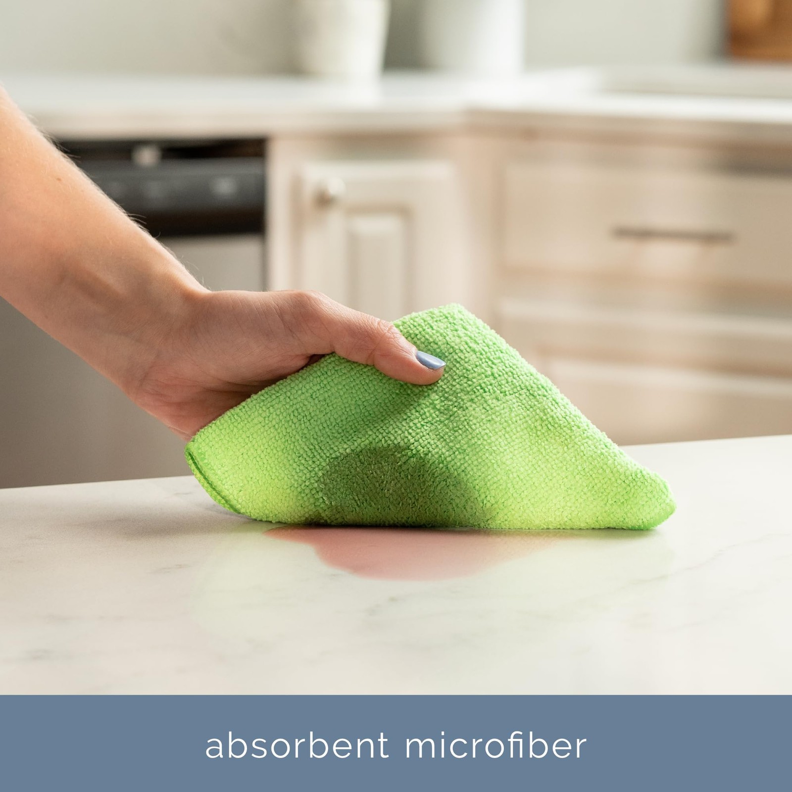 S&T INC. 150 Pack Microfiber Cleaning Cloth, Bulk Towels 150 Pack, Assorted