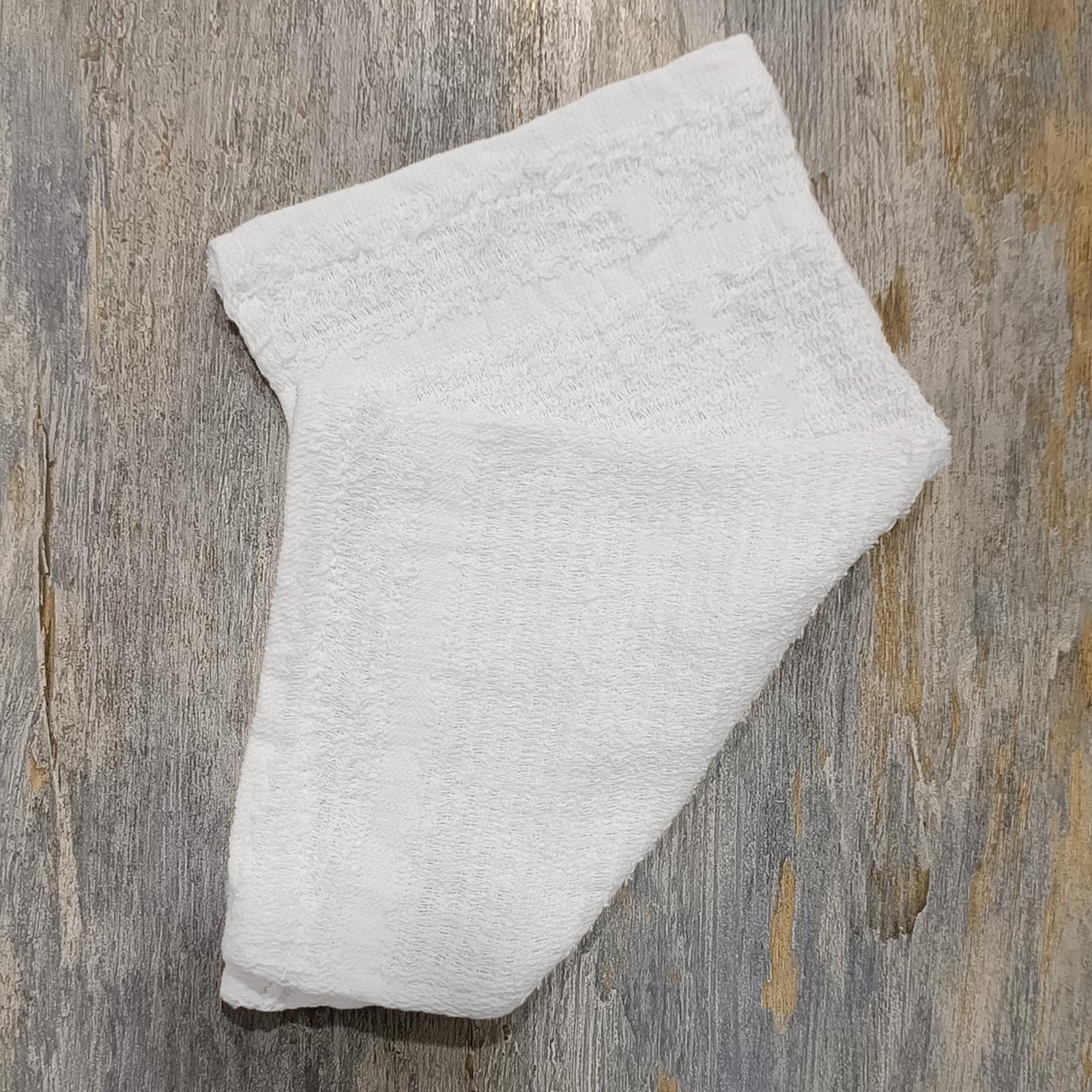 New Terry Washcloth Rags 12×12 – Absorbent Towels, White Cleaning Rags – Boxes