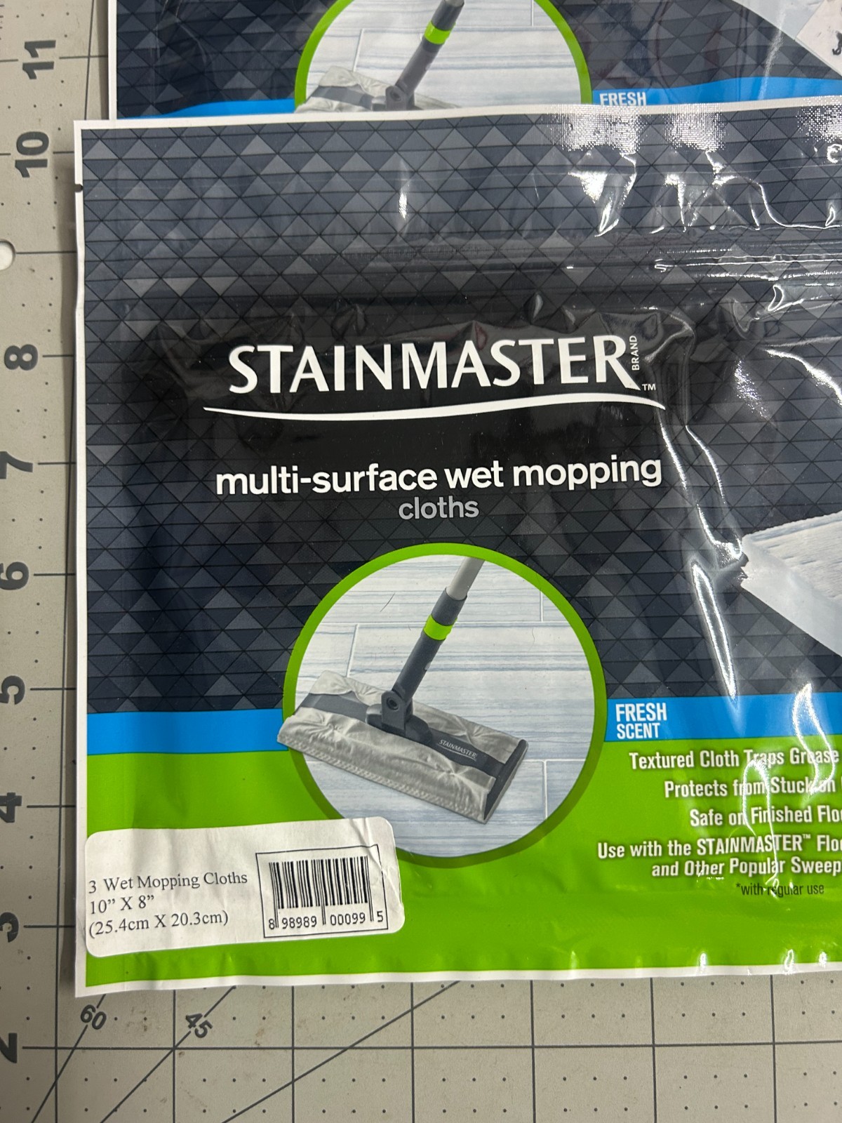 6-pack lot 3/PC Stainmaster Floor Sweep & Mop Wet Cloths Fresh Scent 8″ x 10 in