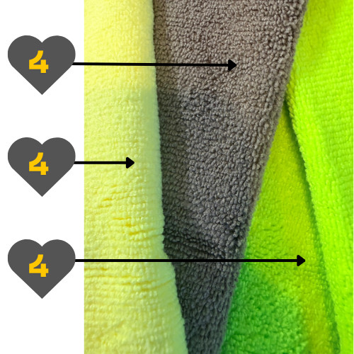 Microfiber Cleaning Cloths, Ultra Absorbent, Lint Free – Pack of 12