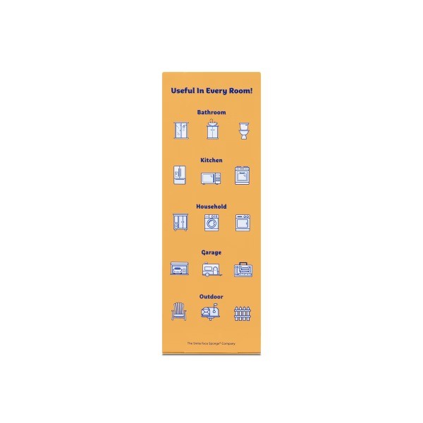 Scrub Daddy Sponges – 4ct: Foam Material