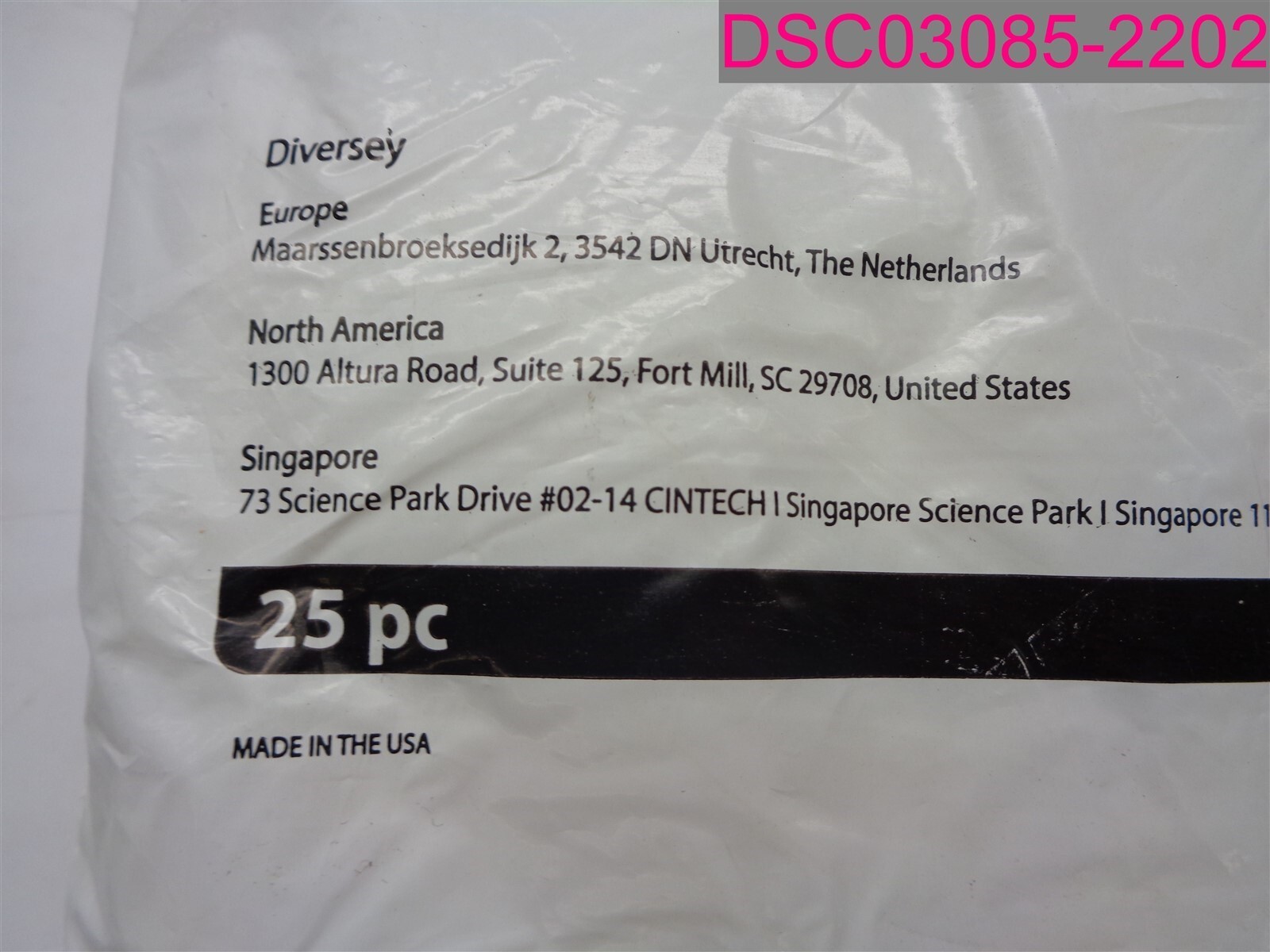 QTY=175 (7 Bags of 25); Diversey Taskisum Mop Pads 40cm. 7523512