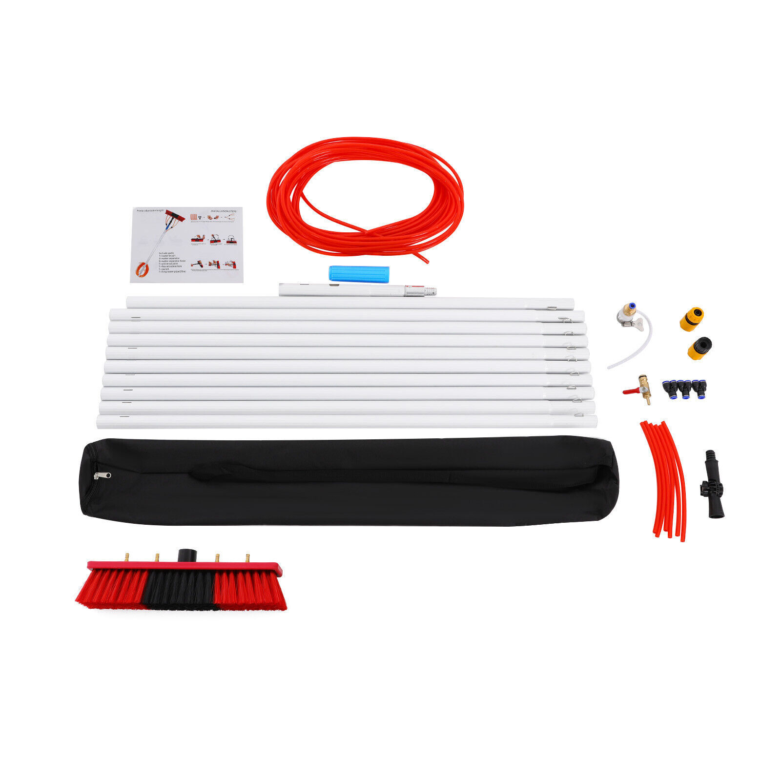 Cleaning Brush Kit for Solar Panel Window Cleaning Equipment Window Cleaning Kit