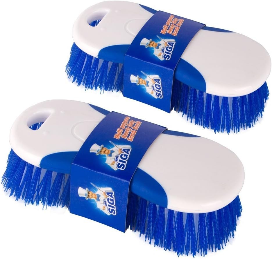Multi Purpose Heavy Duty Scrub Brush – Pack of 2