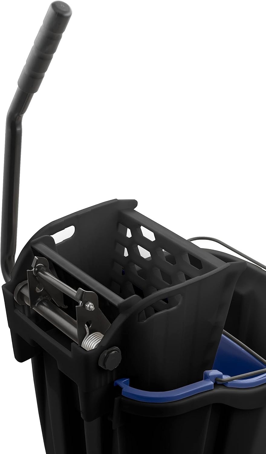 Commercial 35 Qt Mop Bucket with Side Press Wringer – Heavy Duty Cleaning System