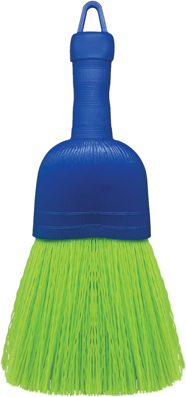 Products Whisk Broom Handheld Brush Durable Poly Fiber & Nylon Bristle