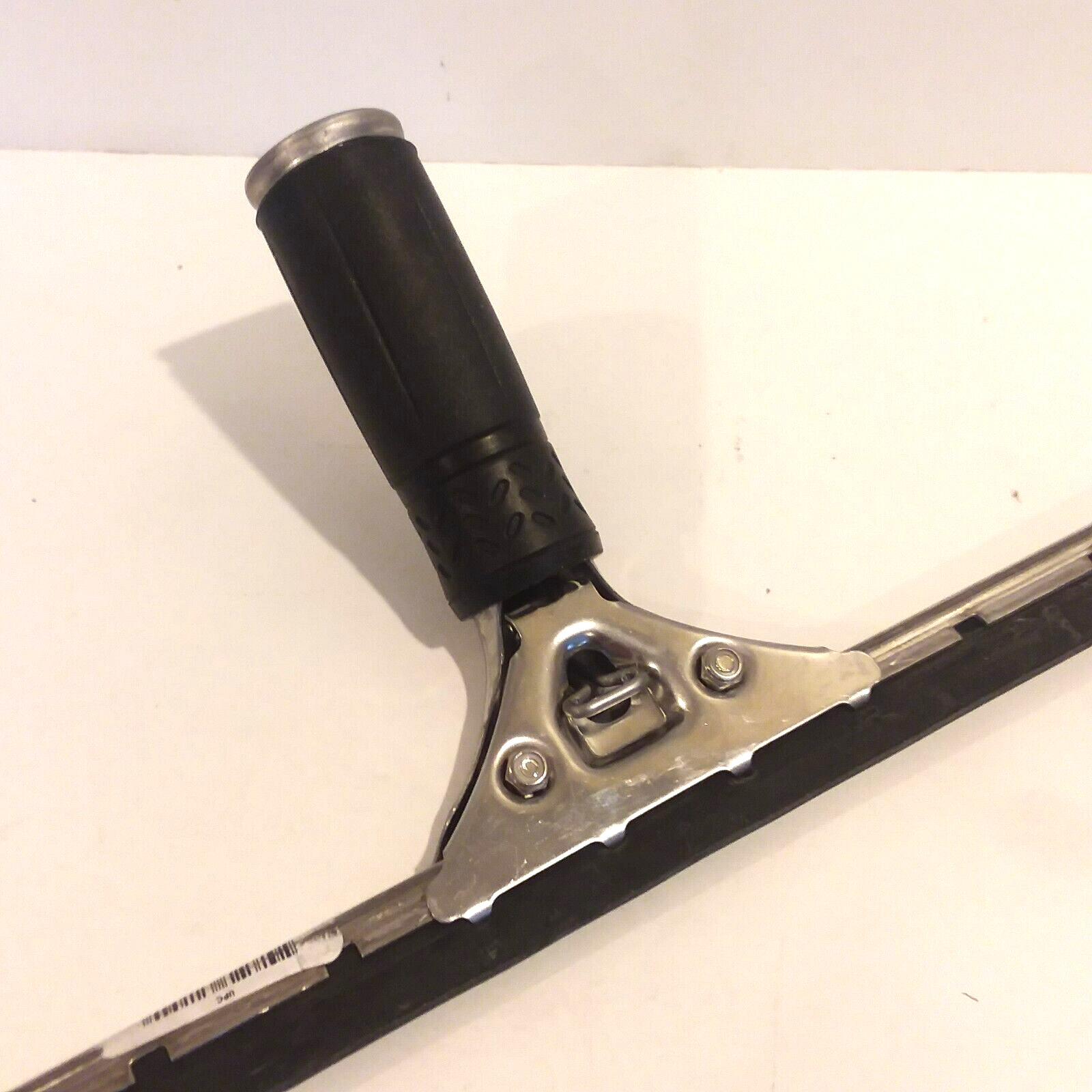 UNGER PR250 10″ Stainless Steel Window Squeegee Rubber Grip Fast Lock NEW
