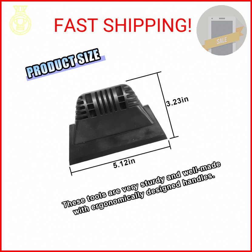 Small Squeegee, PPF Window Tint Squeegee, Rubber Non-Slip Handle Tint Squeegee,