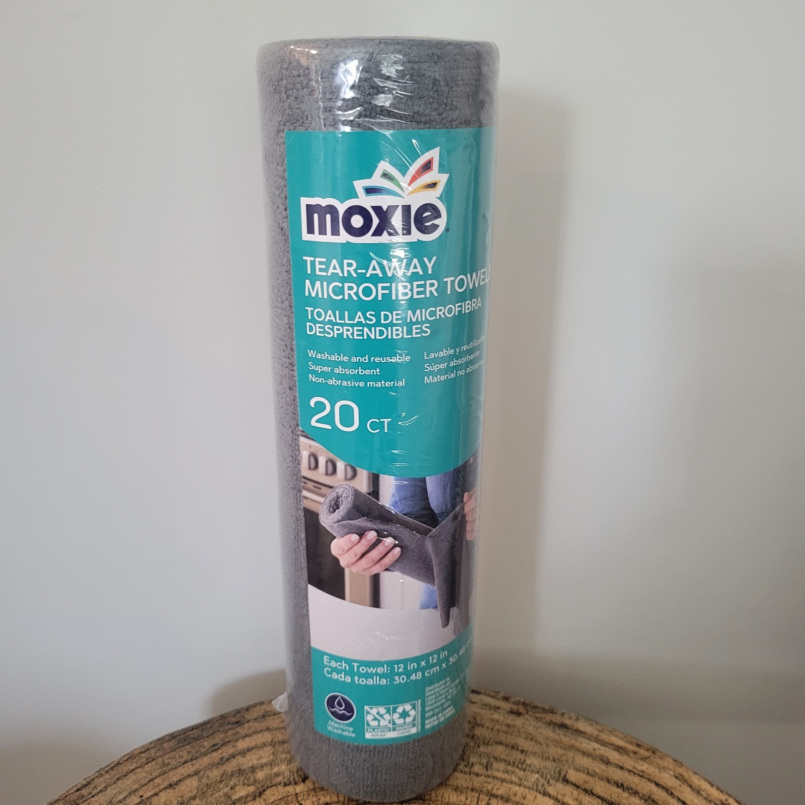 Moxie Tear-Away Microfiber Towels 20 ct 12″ X 12″
