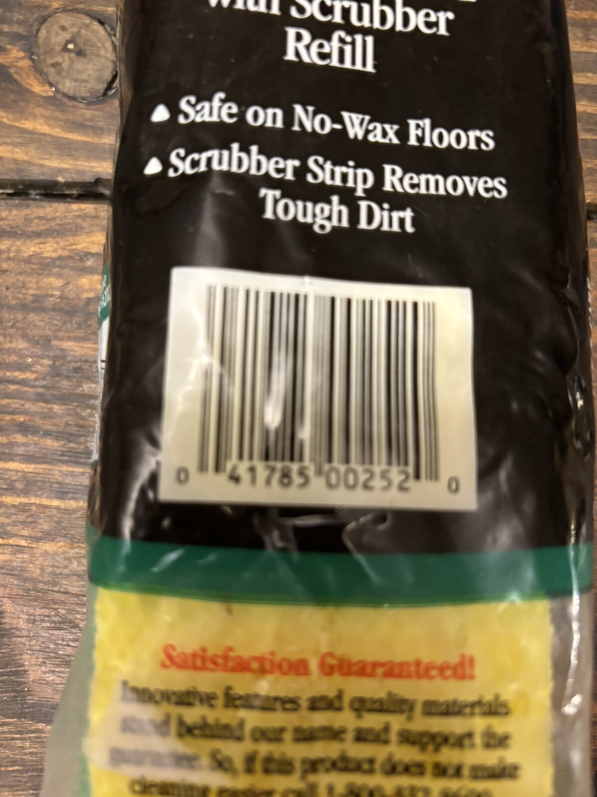 O Cedar Sponge Mop Refill Cellulose Sponge W/ Scrubber Item #252 NEW