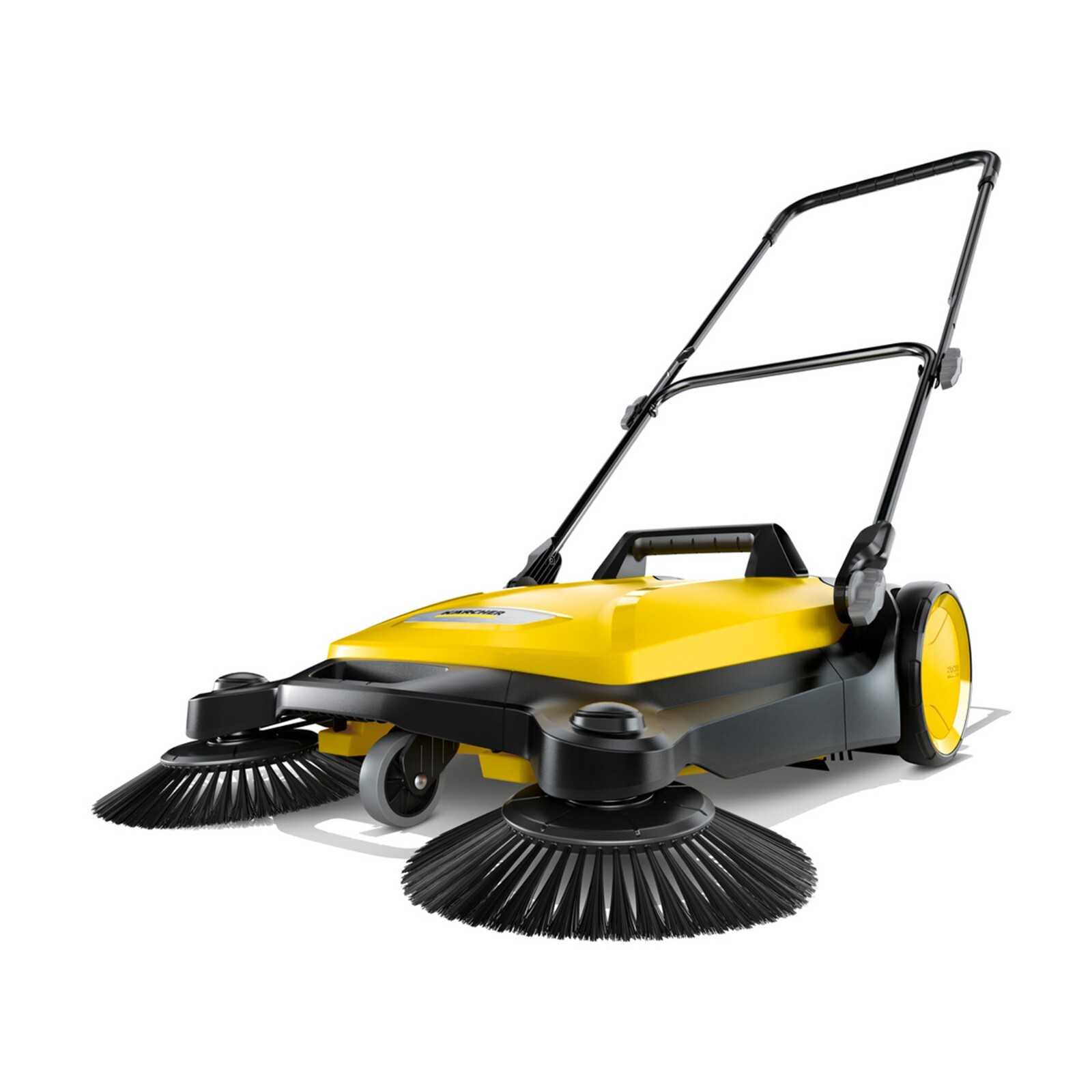 Karcher S4 Twin, Push Sweeper, 5.25 Gal, for Driveway, Sidewalk, Garage – NEW