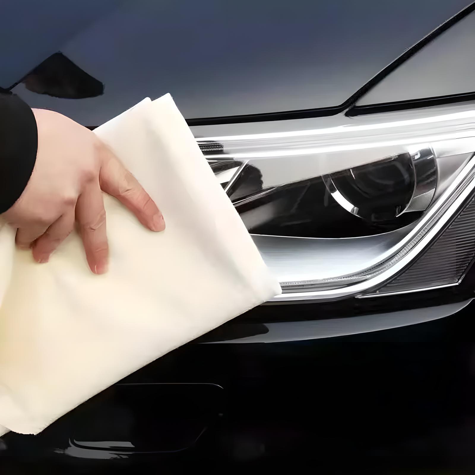 Car Cleaning Cloth Washing Absorbent Drying Shammy Towe Natural Chamois Leather