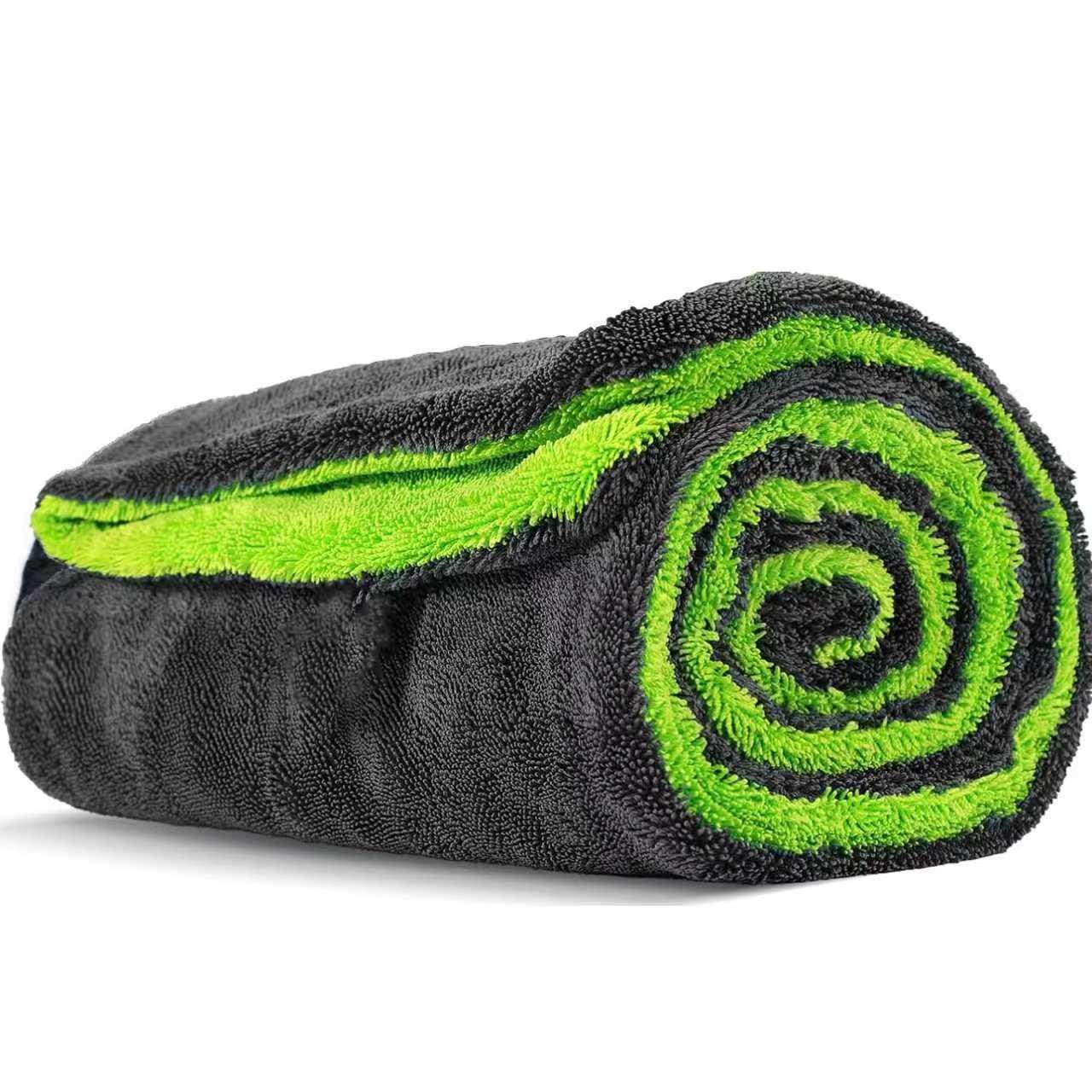 GMOX 1500GSM 24 x 36 in absorbent microfiber car wash dry towel twist ring