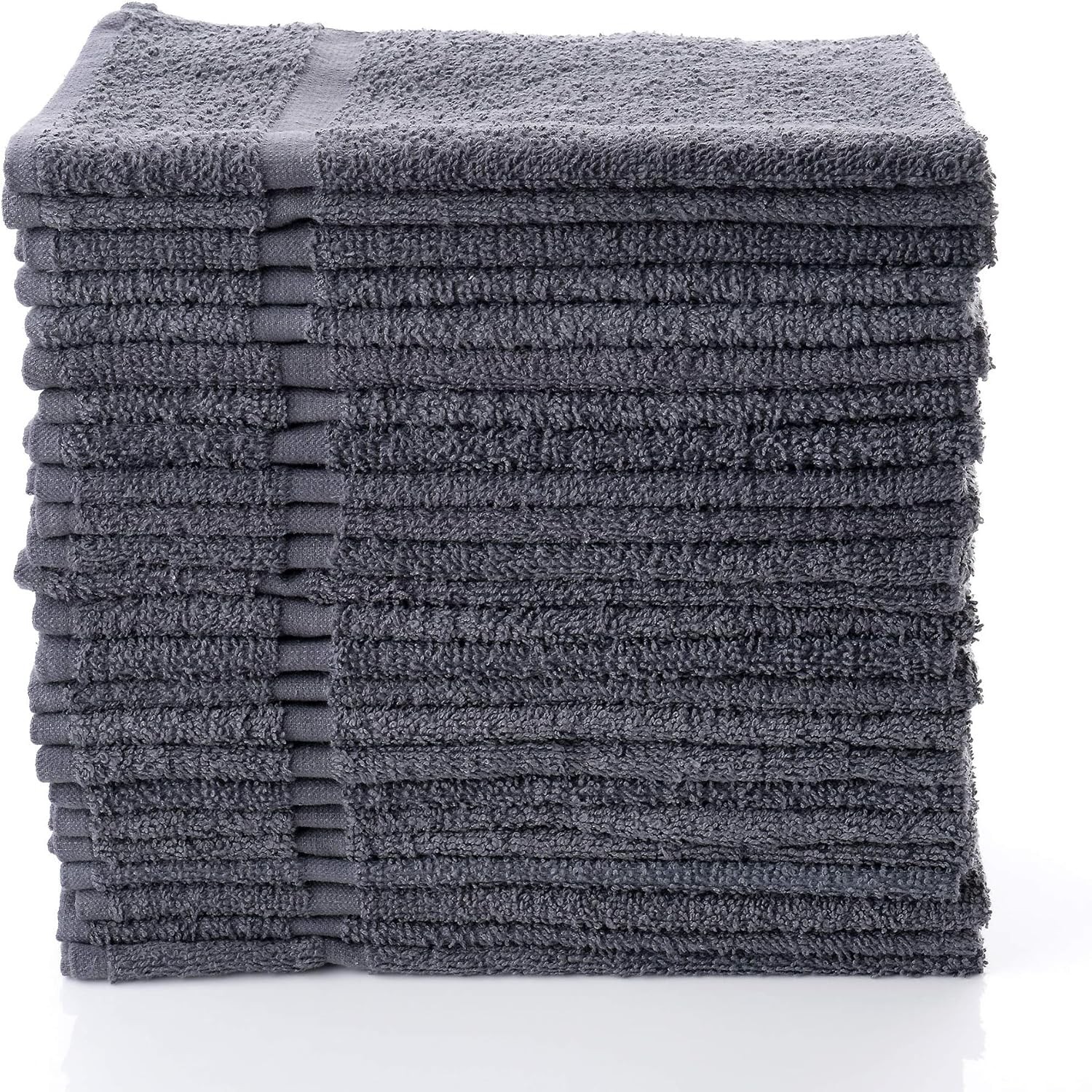 Simpli-Magic Cotton Hand Towels 16″x27″ (12 Pack) – Soft Towels for Bathroom,