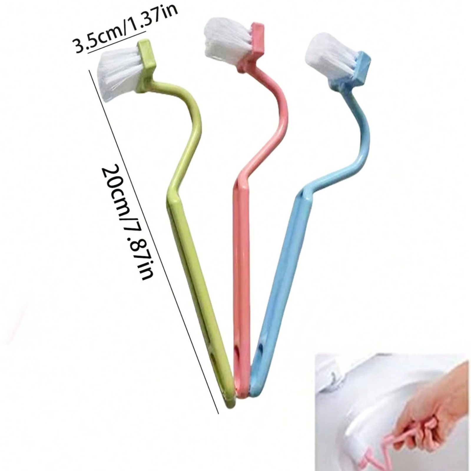 Gap Cleaning Brush Hard Bristle Crevice Brush For Kitchen House Cleaning Scrub