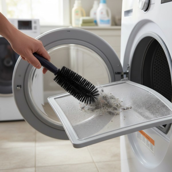 Brushtech ProClean Dryer Lint Brush – Heavy-Duty Vent, Trap & Screen Cleaner