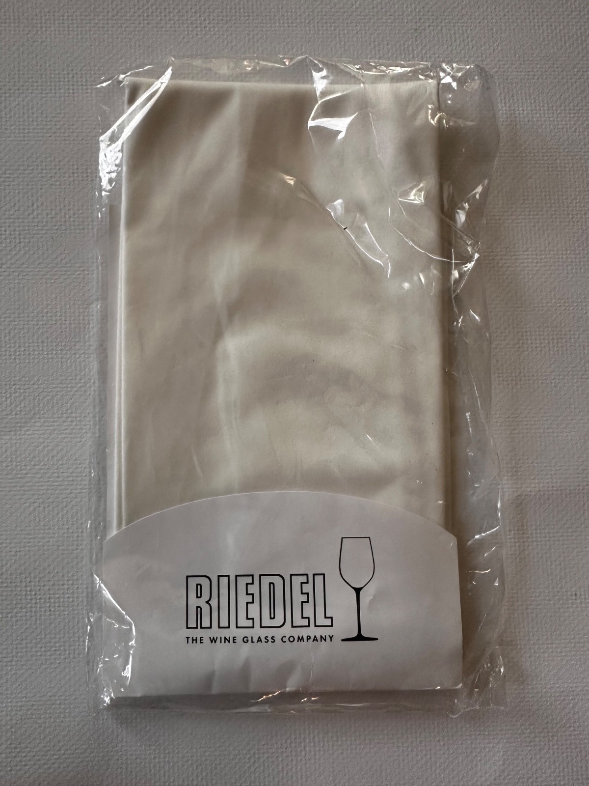 Riedel The Wine Glass Company Microfiber Polishing Cloth NEW IN PACKAGE 1 Count