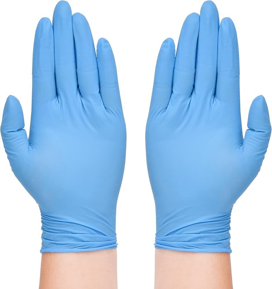 4 MIL Nitrile Medical Exam Household Cleaning Painting Tattoo Gloves Powder Free