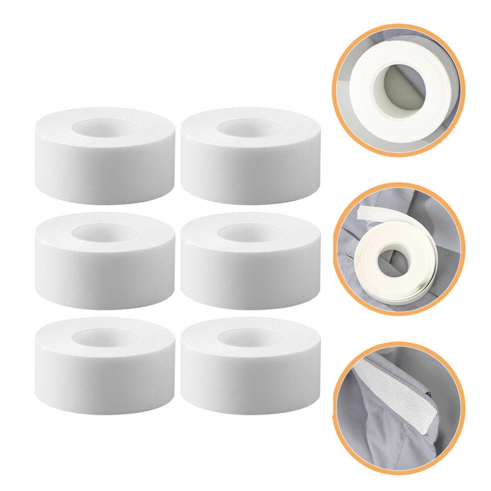 6 Rolls Sweat Tapes Self Adhesive Collar Protector Disposable Shirt Sweat Liner