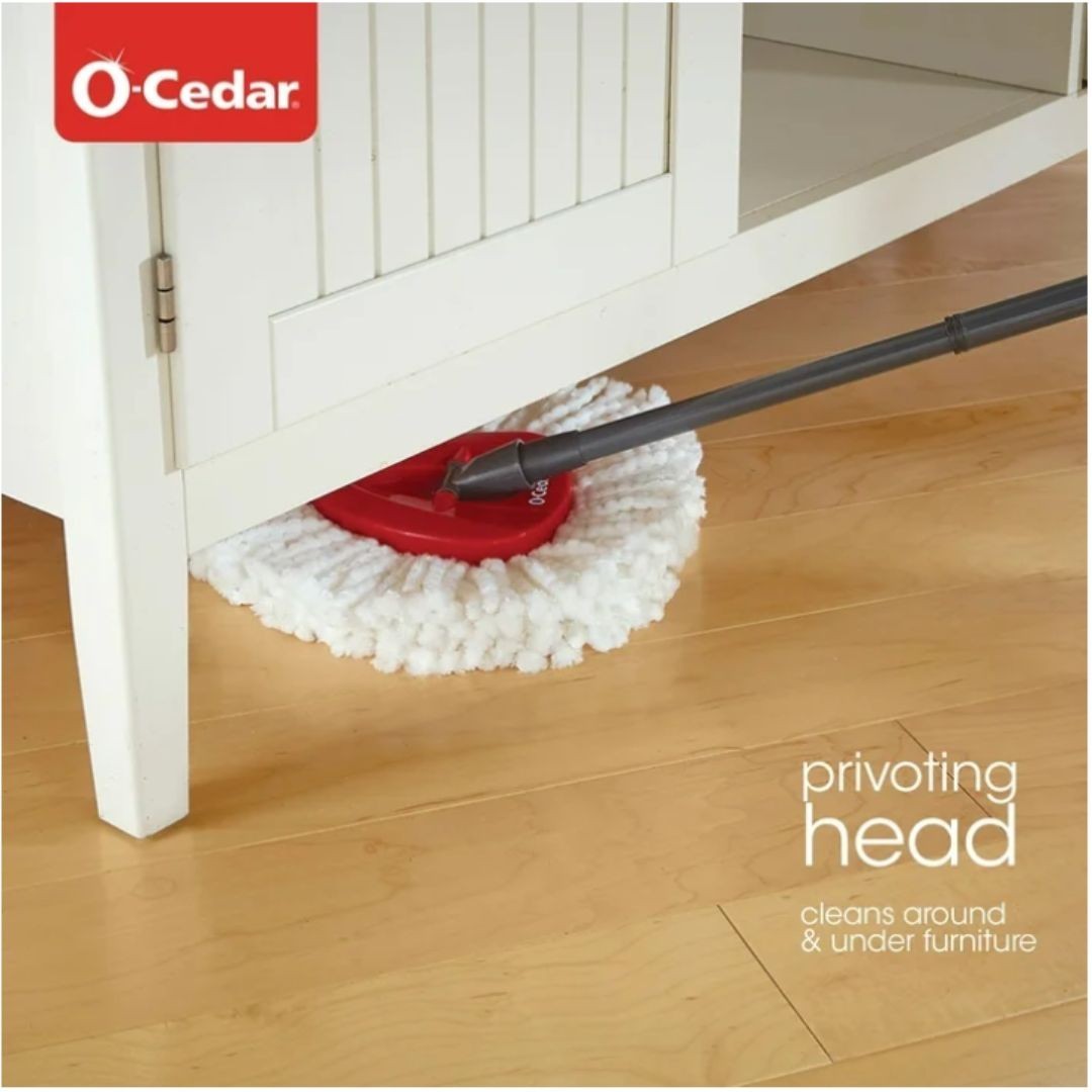 EasyWring Microfiber Spin Mop with Bucket System