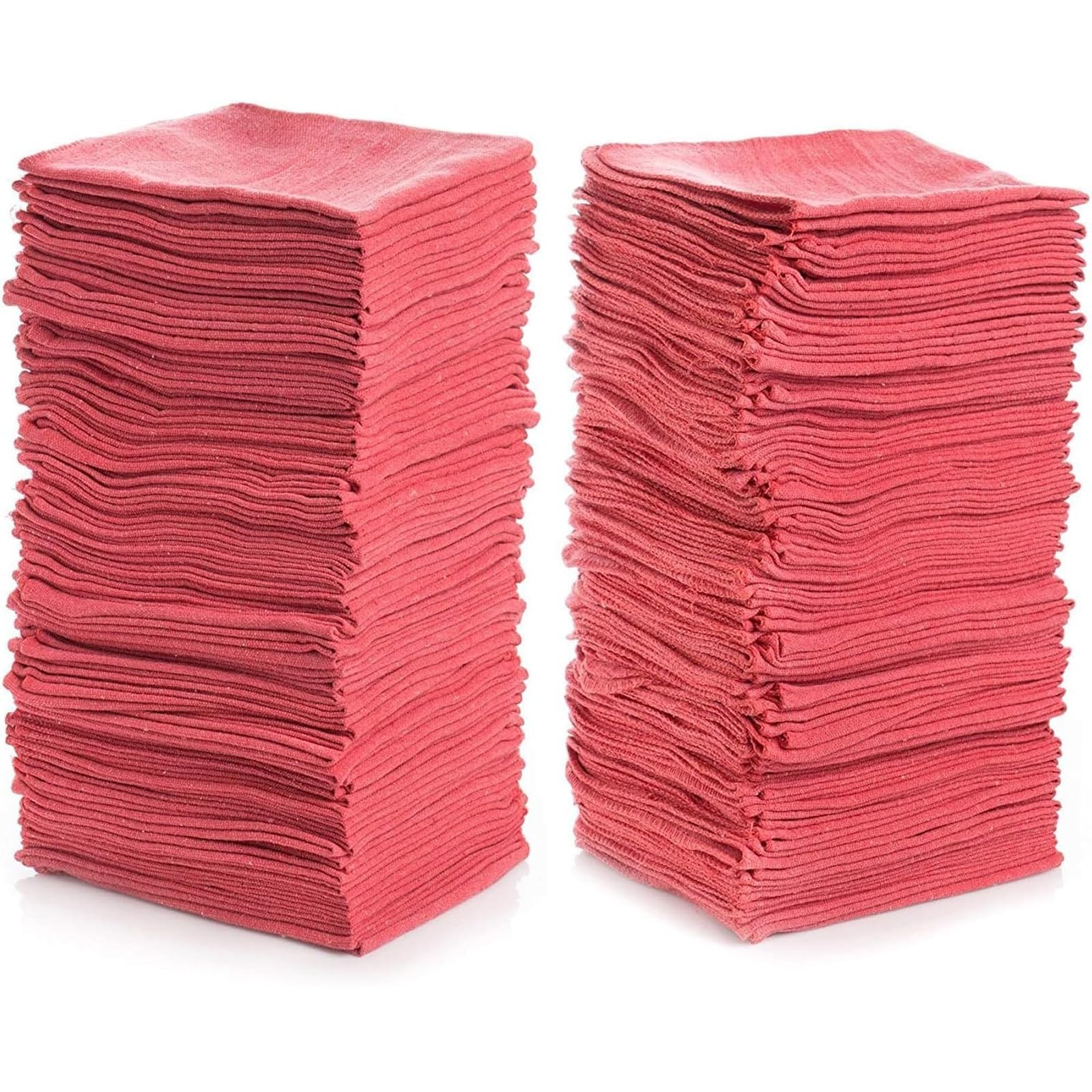 Cotton Shop Towels Simpli Magic 500 Pack Red 14×12