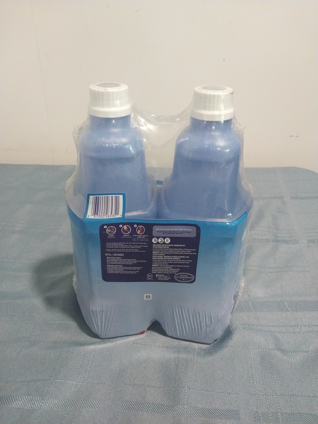Swiffer Wet Jet Mop Refill Solution 42.2oz 2 Pack Fresh Scent. Brand New Sealed.