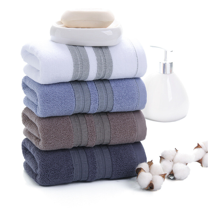 5pcs/lot 29x13in Face/hand/foot Towel 100% Pure Cotton Hair Towels Barber Shop