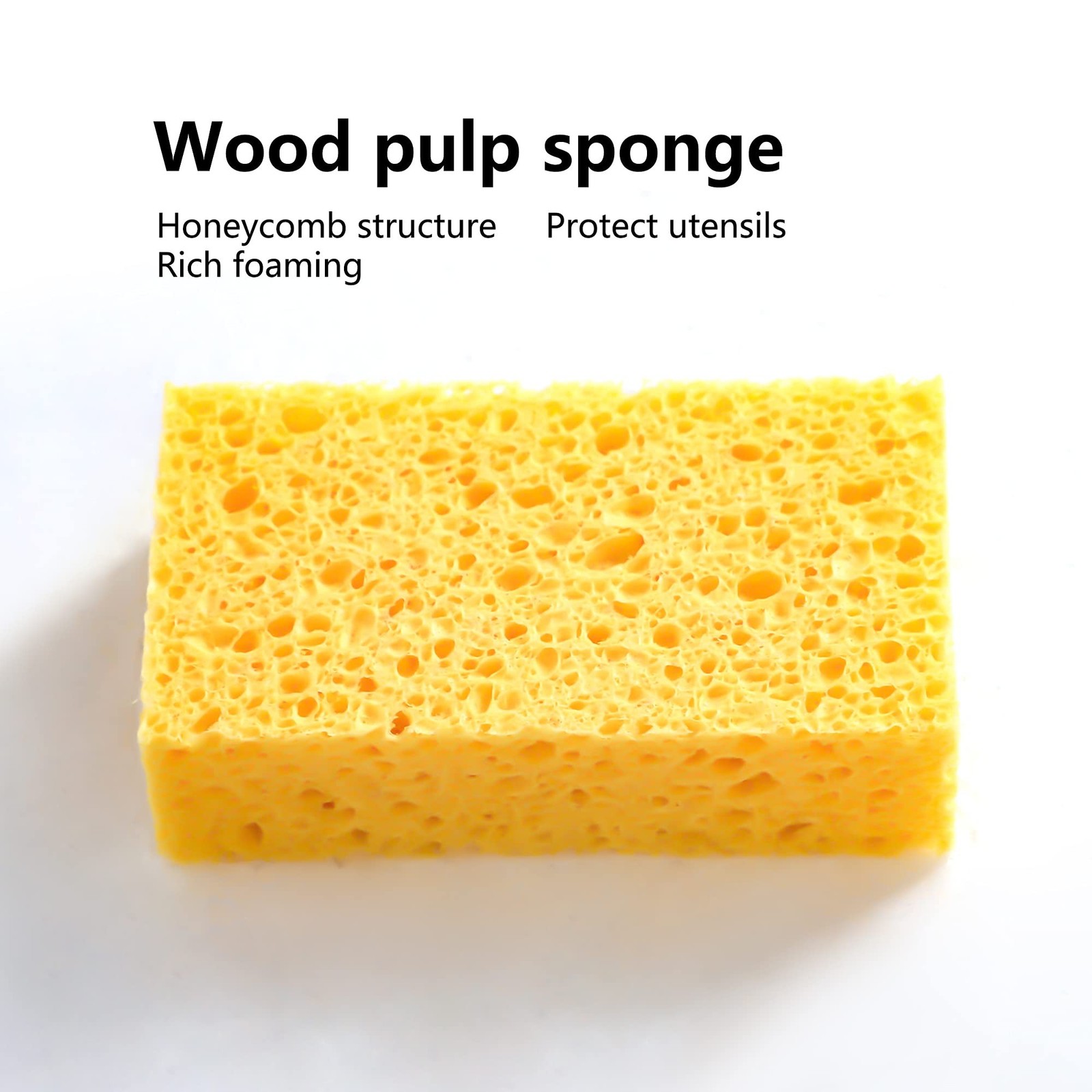 ARCLIBER Cellulose Sponges,Heavy Duty Scrub Kitchen Sponge,Clean Tough Messes…