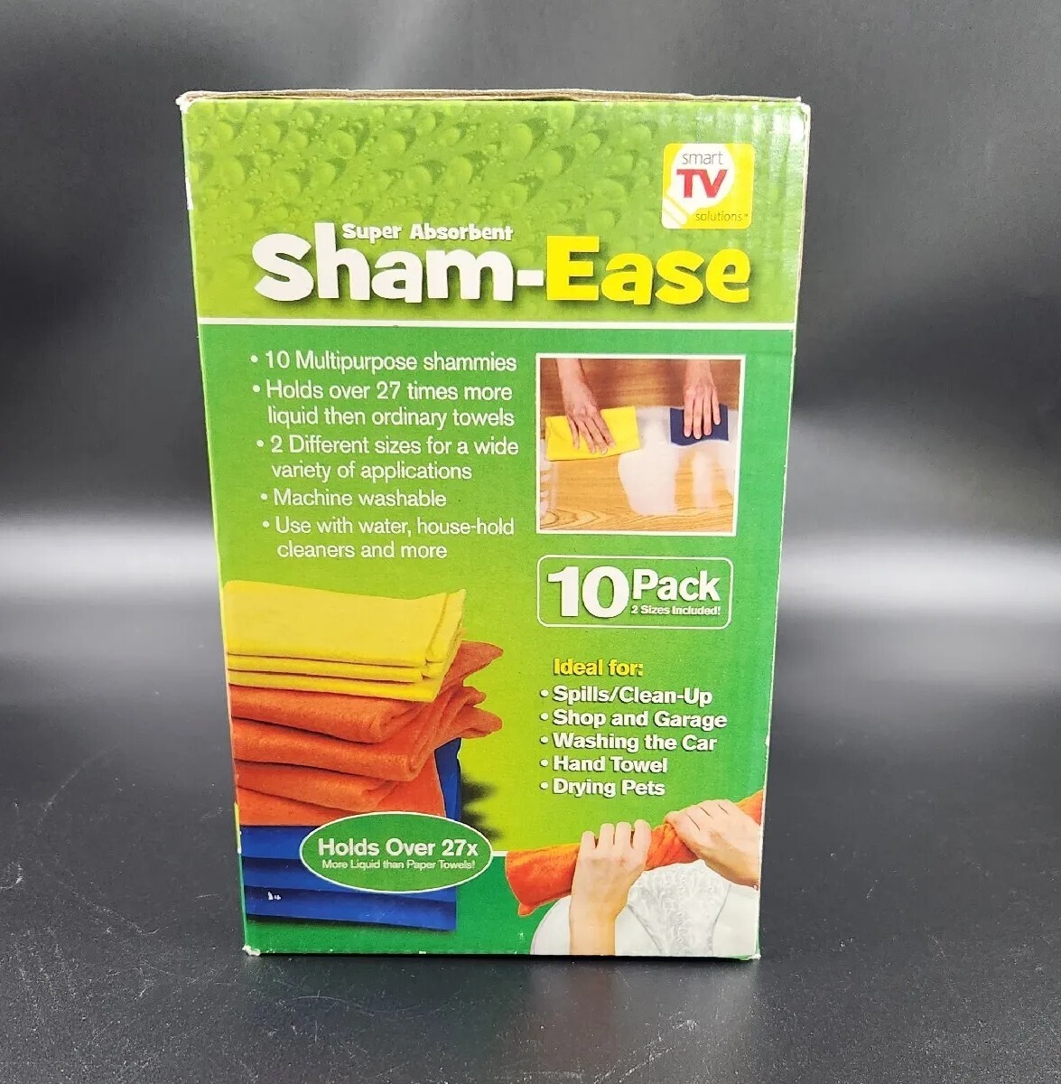Sham-Ease 10 Pack Shammy Towels Chamois Smart TV Solutions Shammies Germany
